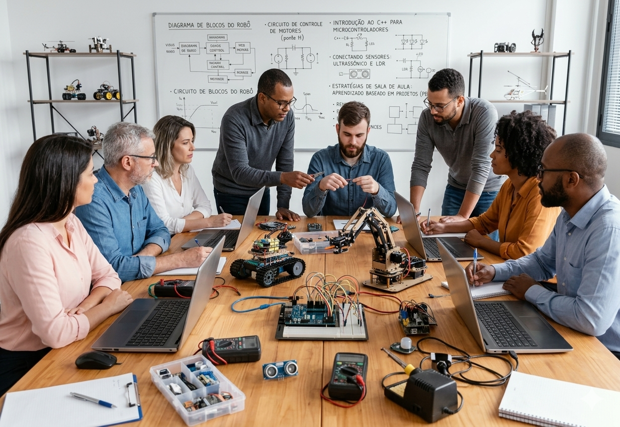 Formação de professores em robótica educacional